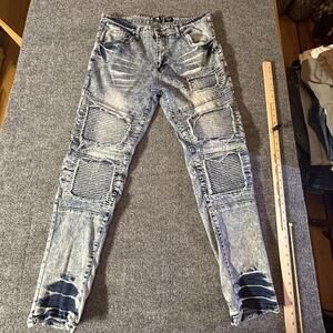 Bleecker & Mercer Men’s Distressed Jeans -‎ Size 38x32